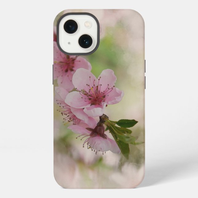Coque iPhone Fleur de cerisier (Verso)
