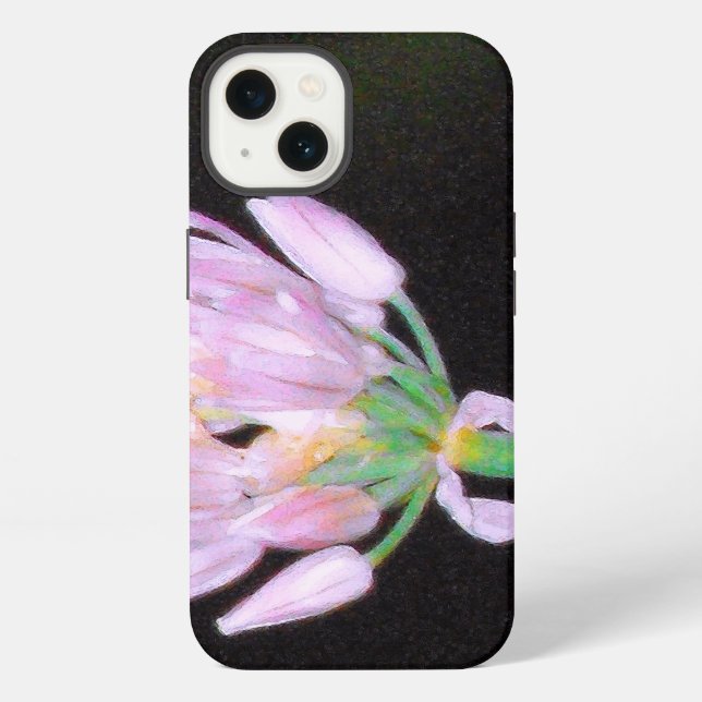 Coque iPhone Fleur de Ciboulette (Verso)