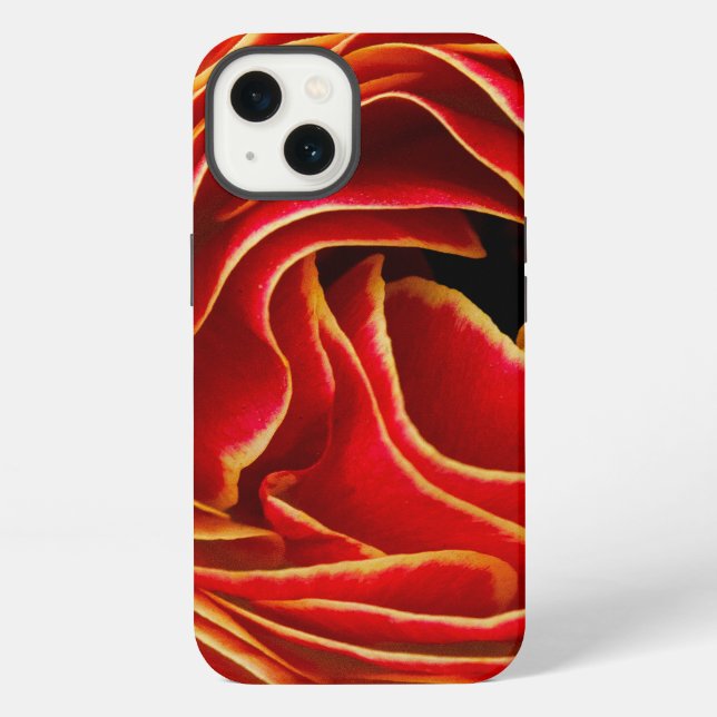 Coque iPhone Fleur de macro| Champs de fleurs Carlsbad, CA (Verso)