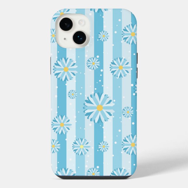 Coque iPhone Fleur de neige (Verso)