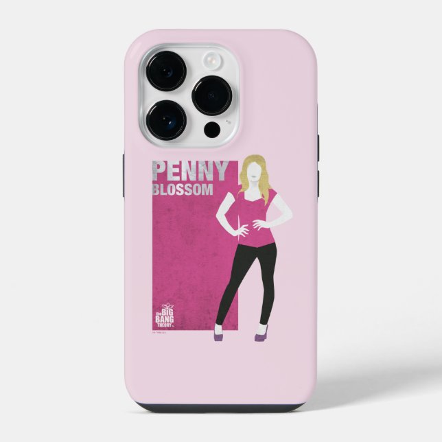 Coque iPhone Fleur de Penny (Verso)