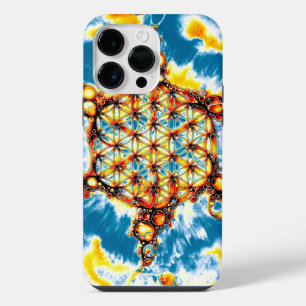 Coque Pour Pour iPhone 14 Pro Max Fleur de Vie - Manières Colorées 5