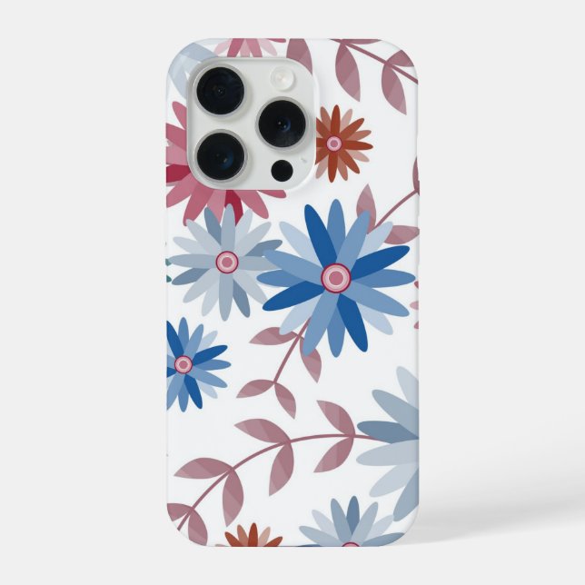 Coque iPhone Fleur d'Elegant  (Verso)