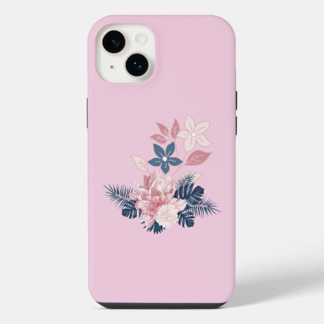 Coque iPhone Fleur d'été Féminin (Verso)
