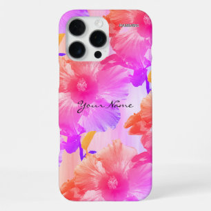 Coque iPhone 16 Pro Max Fleur d'Hibiscus Hawaïen- HAMbyWG