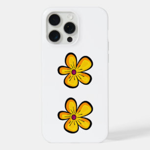 Coque iPhone 15 Pro Max Fleur jaune