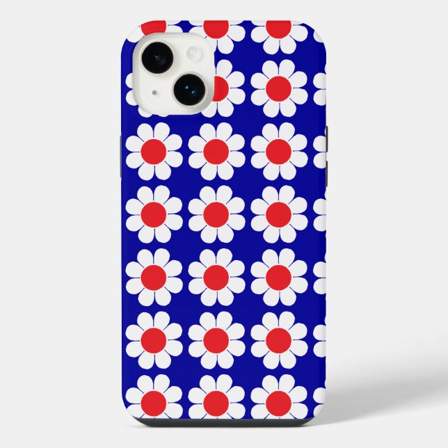 Coque iPhone Fleur Pop Power (Verso)