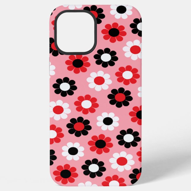 Coque iPhone Fleur Pop Power (Verso)