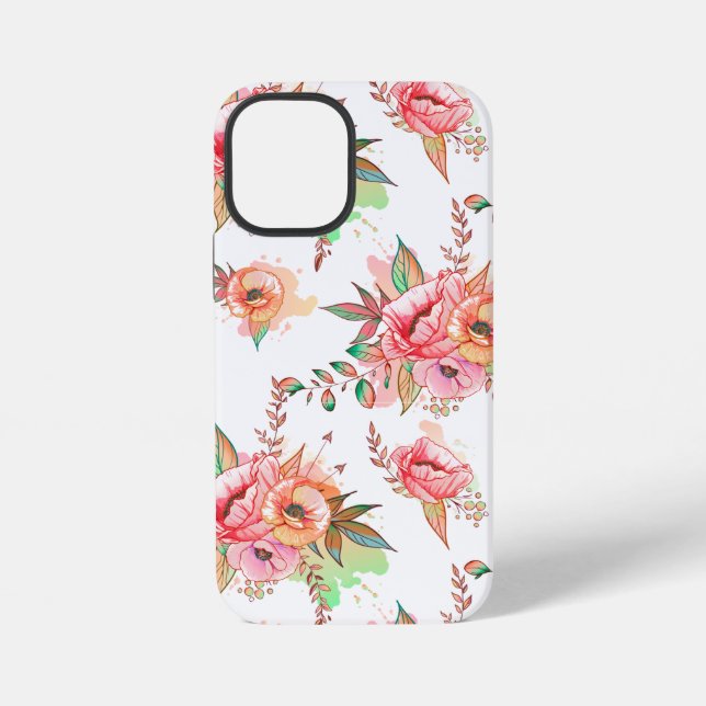 Coque iPhone fleur printanière (Verso)