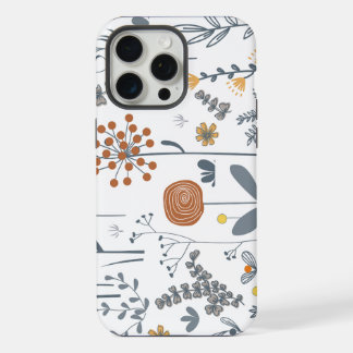 Coque iPhone 15 Pro Max Fleur Sauvage Abstraite