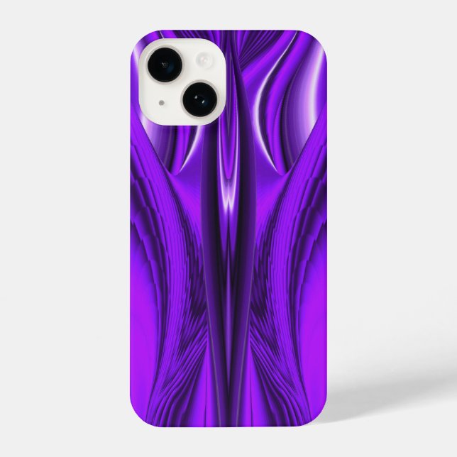 Coque iPhone Fleur violet Rainbow Dreams Angel Wings (Verso)