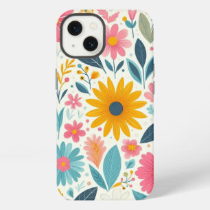 Etui iPhone 13 Fleurie Brillante