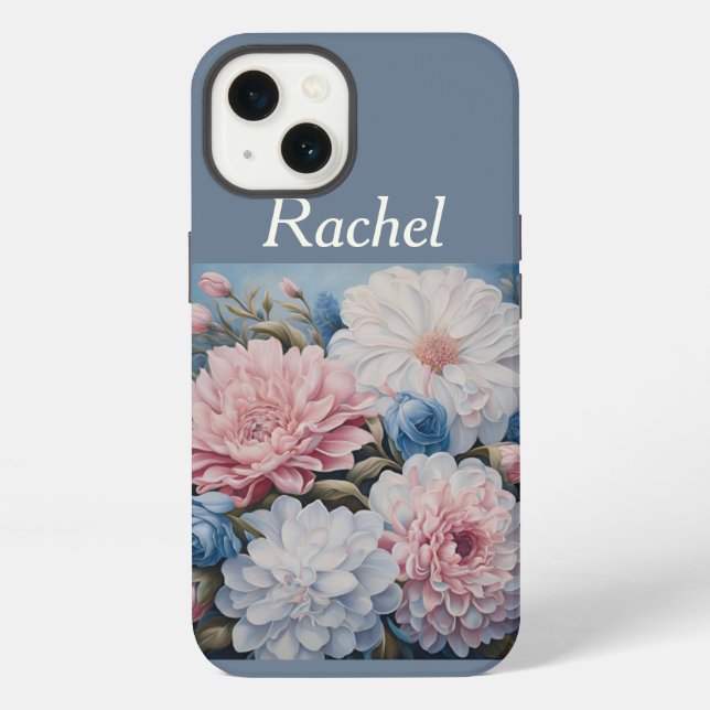 Coque iPhone Fleurs (Verso)