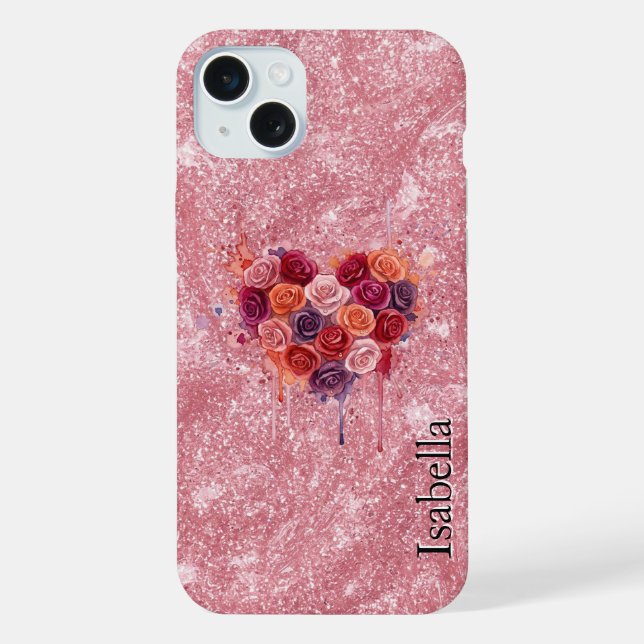 Coque iPhone Fleurs (Verso)