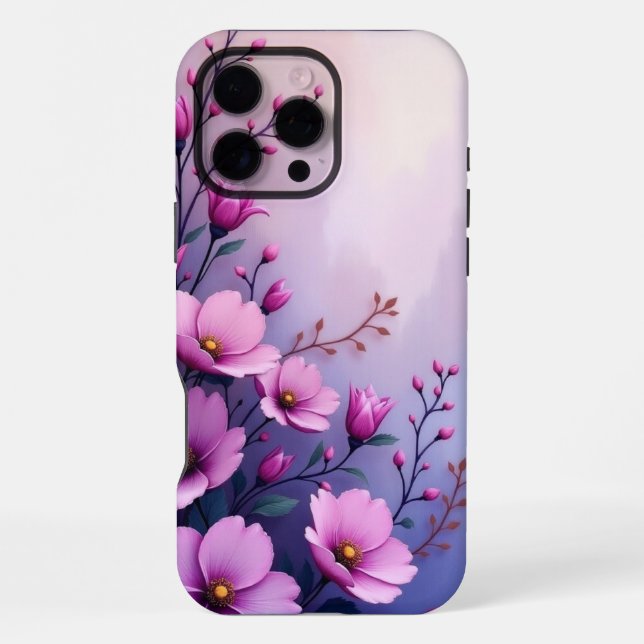 Coque iPhone Fleurs (Verso)