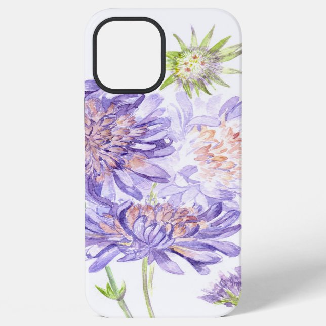 Coque iPhone fleurs (Verso)
