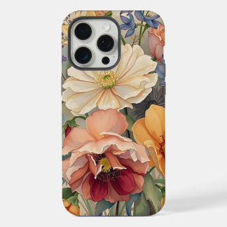 Coque iPhone 15 Pro Max fleurs