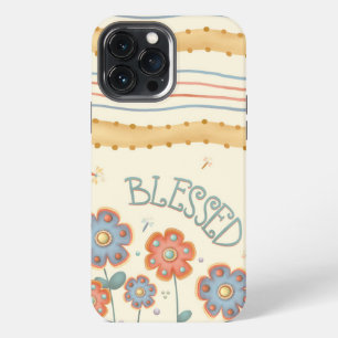 Etui iPhone 13 Pro Max Fleurs bénies Fantaisie Mignon Inspirivité
