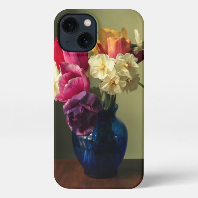 Coque iPhone Fleurs | Bouquet de fleurs de printemps (Verso)