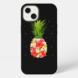 Etui iPhone 13 Fleurs d'ananas femmes filles Aloha Hawaii Hawaiia