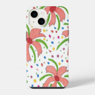 Coque Pour iPhone 14 Fleurs de fiesta tropicales