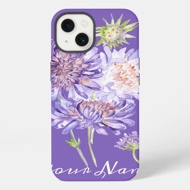Coque iPhone fleurs de prairie (Verso)