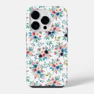 Coque Pour iPhone 14 Plus Fleurs de printemps colorées motif
