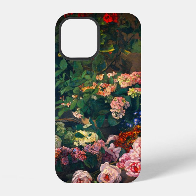 Coque iPhone Fleurs de printemps Monet (Verso)
