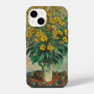 Coque Pour iPhone 14 Fleurs de topinambour - Claude Monet