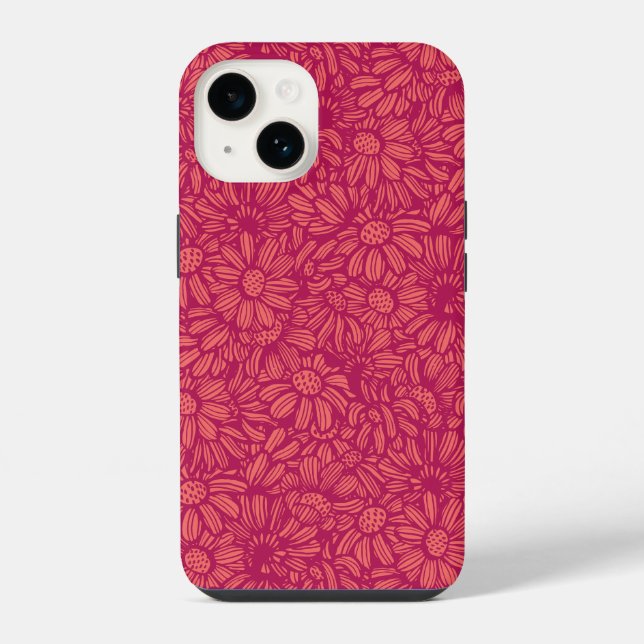 Coque iPhone Fleurs Épanouies (Verso)