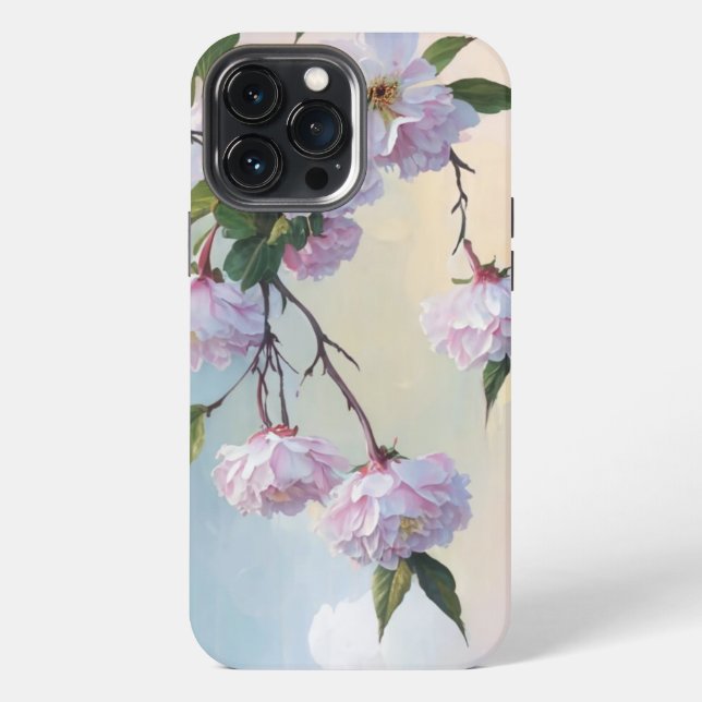 Coque iPhone Fleurs esthétiques (Verso)