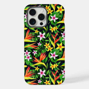 Coque iPhone 15 Pro Max Fleurs et fruits aquarelle motif floral-23768