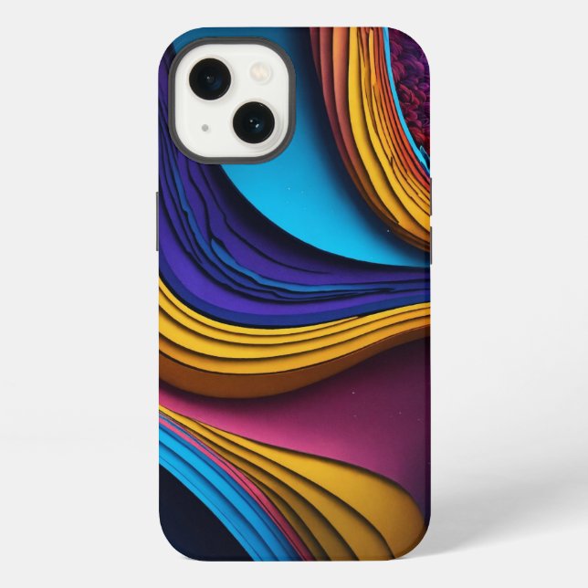 Coque iPhone Fleurs Éthérées (Verso)