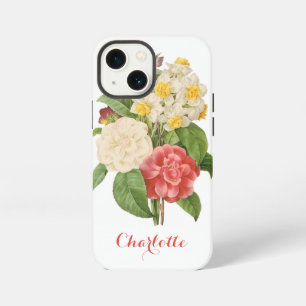 Etui iPhone 13 Mini Fleurs Florales Vintage Camélia Jonquille par Redo