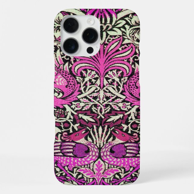 COQUE iPhone FLEURS,PAONS ET DRAGONS (Verso)