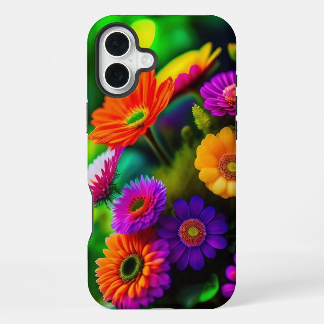 Coque iPhone Fleurs partout (Verso)