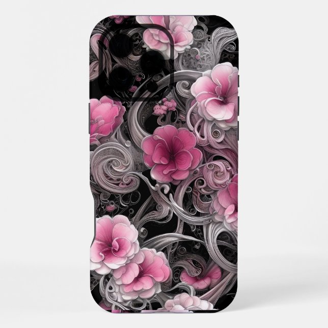 Coque iPhone Fleurs sauvages  (Verso)