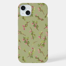 Fleurs sauvages florales jetées sur fond vert pist