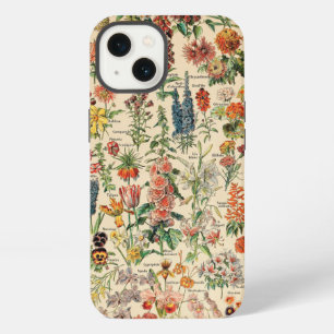 Etui iPhone 13 Fleurs Vintage