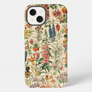 Etui iPhone 13 Fleurs Vintage