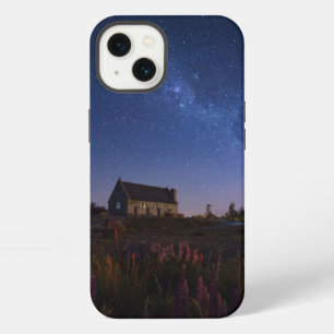 Etui iPhone 13 Fleurs Voie lactée Nouvelle-Zélande