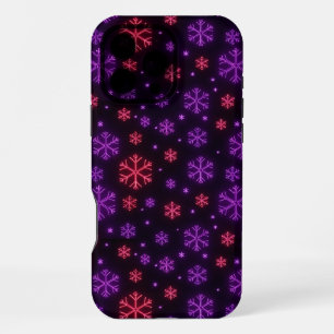 Coque iPhone 16 Pro Max Flocons de néon