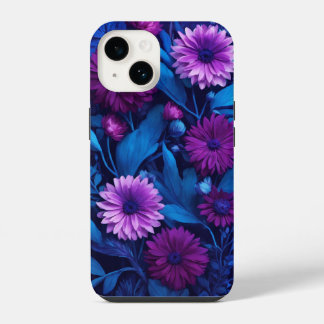 Coque Pour iPhone 14 FloraBloom : Élégant Étui iPhone Floral