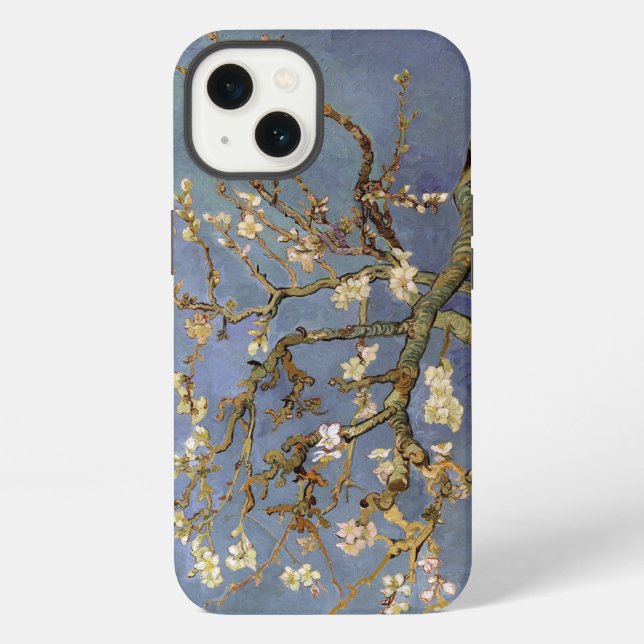 Coque iPhone Floraison d'amandier de Van Gogh (Verso)