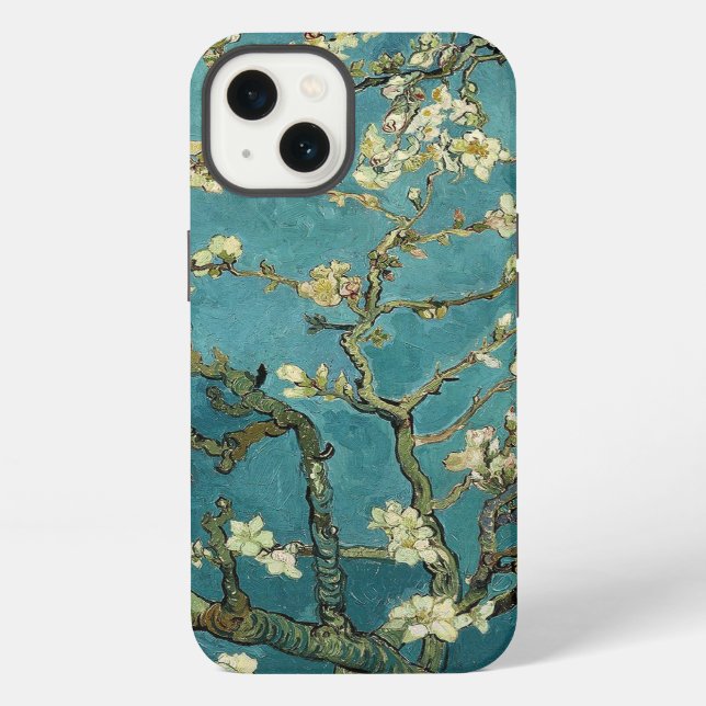 Coque iPhone Floraison des amandiers (Verso)