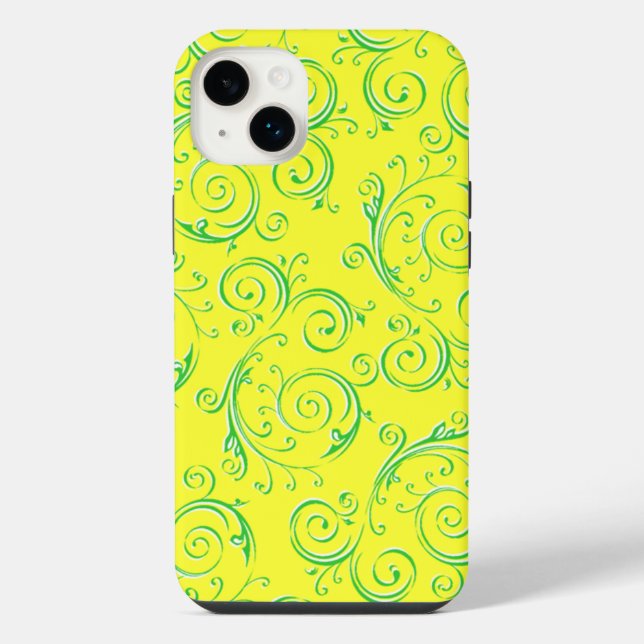 Coque iPhone Floraison en spirale (Verso)