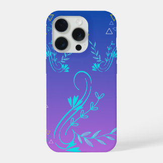 Coque iPhone 15 Pro Floral 