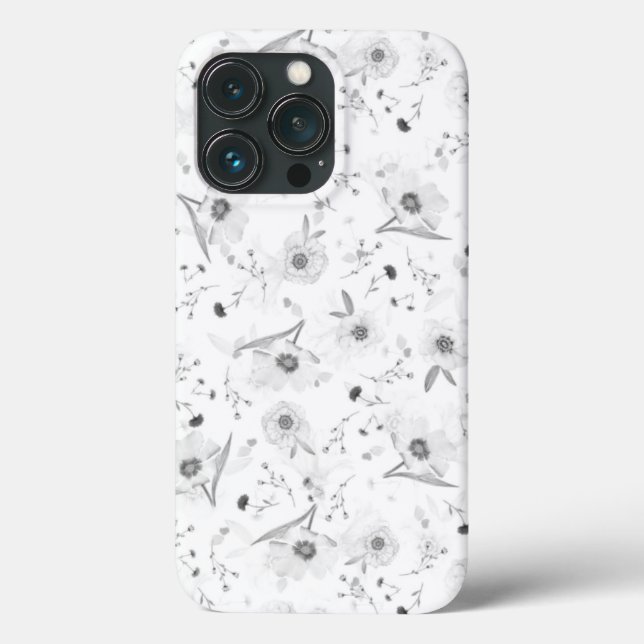 Coque iphone floral (Verso)