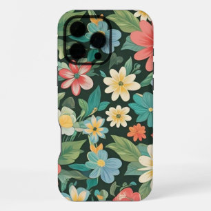 Coque iPhone 16 Pro Max Floral coloré/printemps