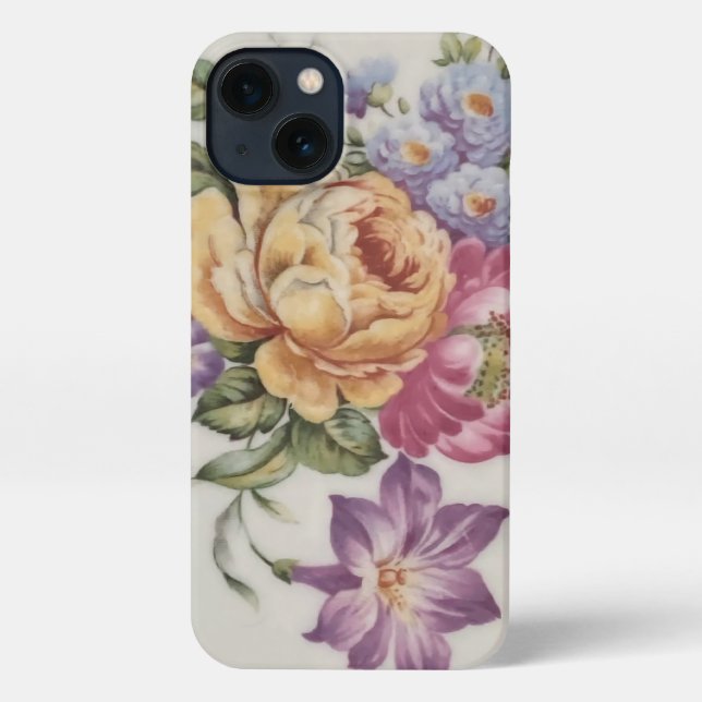 Coque iPhone Floral Fantasy  (Verso)